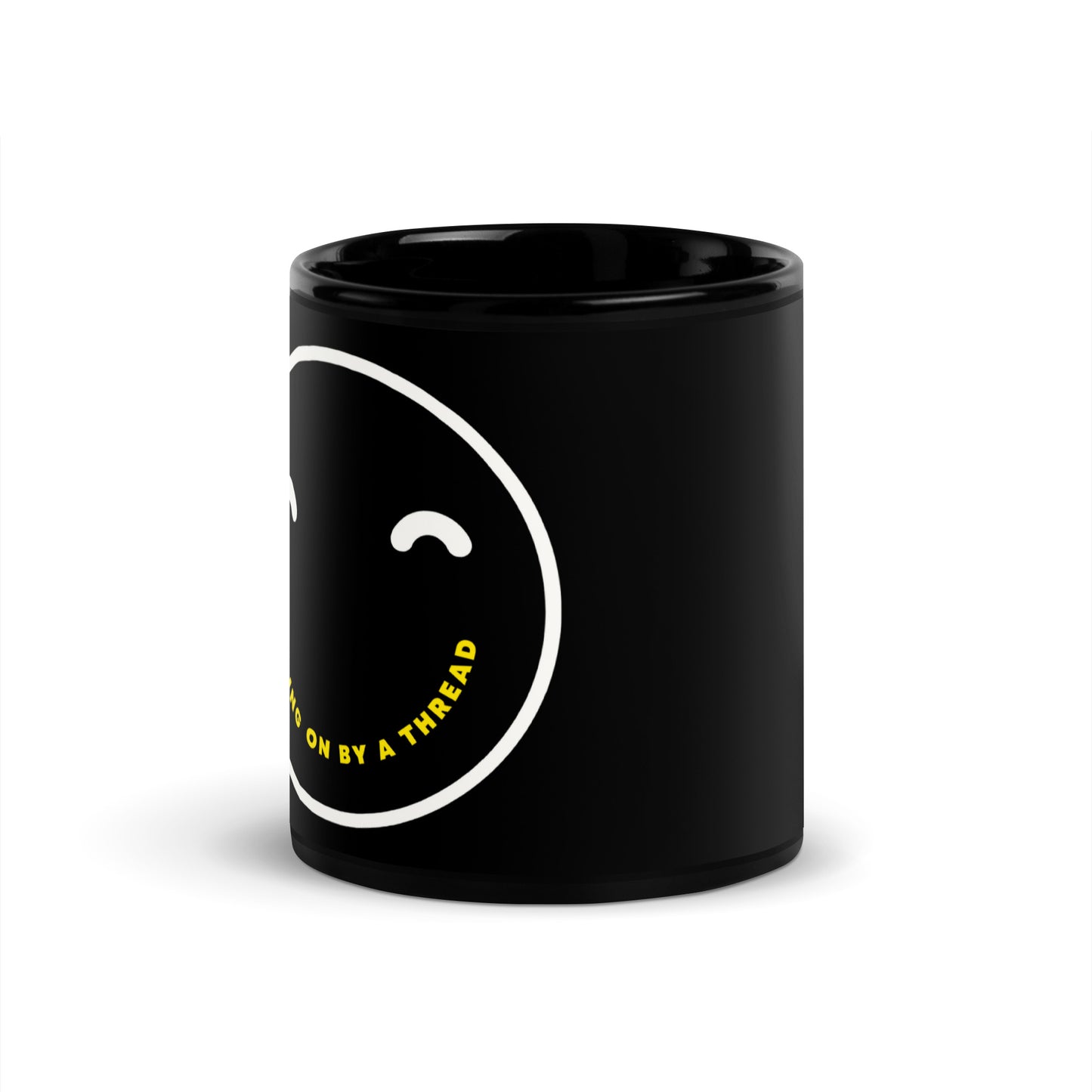 Hanging On By A Thread Mug
