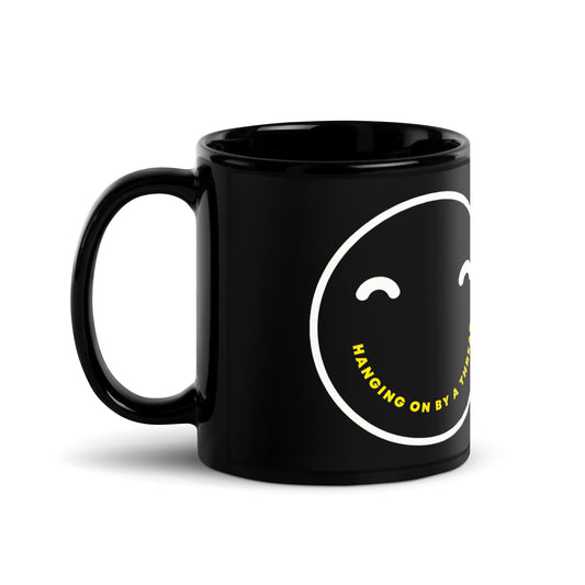 Hanging On By A Thread Mug