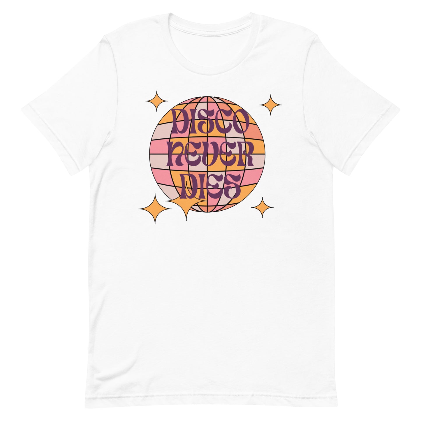 Disco Never Dies t-shirt